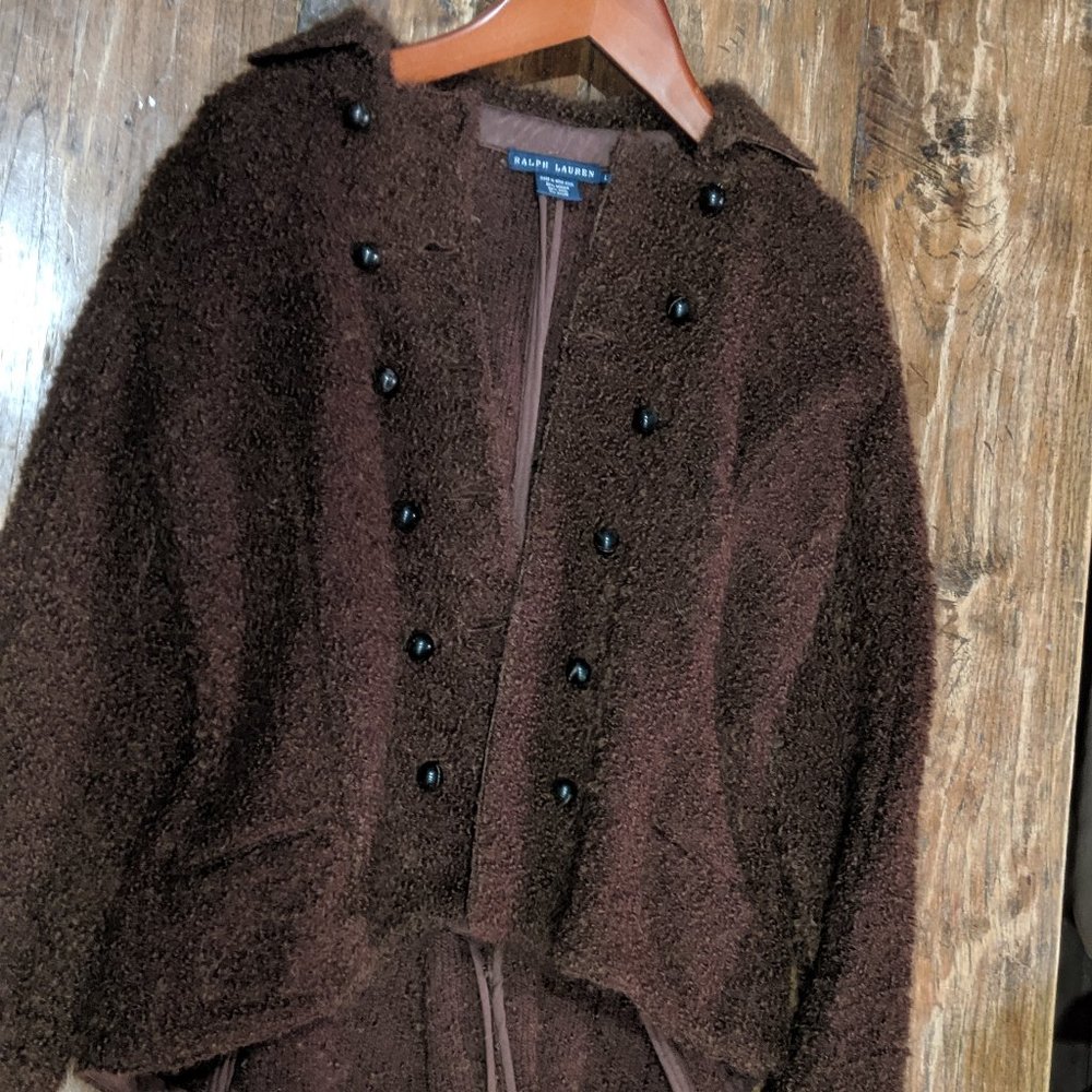 Ralph Lauren Collection Mohair jacket in size 10